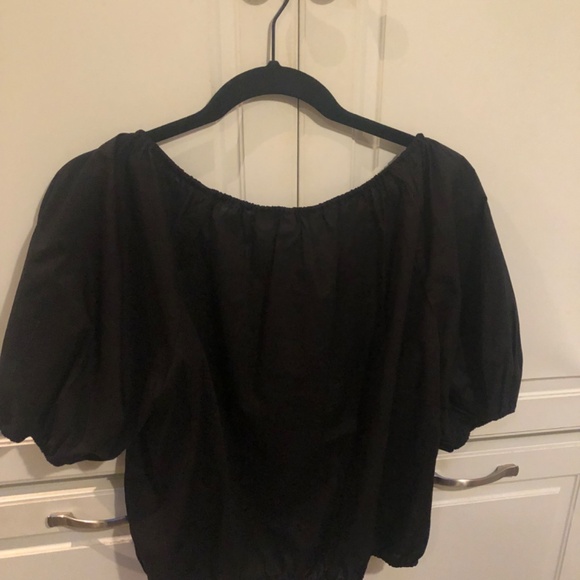 NWT Lucky Brand 100% Cotton Poplin Key-Hole Top - Picture 2 of 3